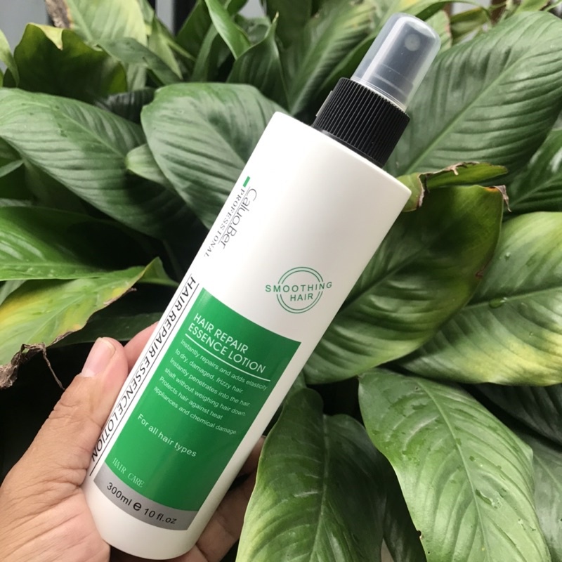 Xịt dưỡng đạm phục hồi tóc hư tổn Caluo.Ber Hair Repair Essence Lotion 300ml *NEW*