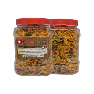 1kg khô gà lá chanh dtfood đặc biệt thơm ngon