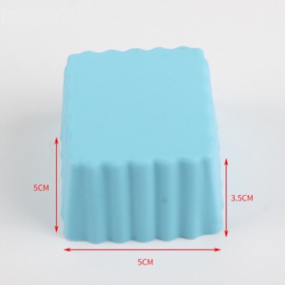 Khuôn silicon vuông 5x5x3.5cm