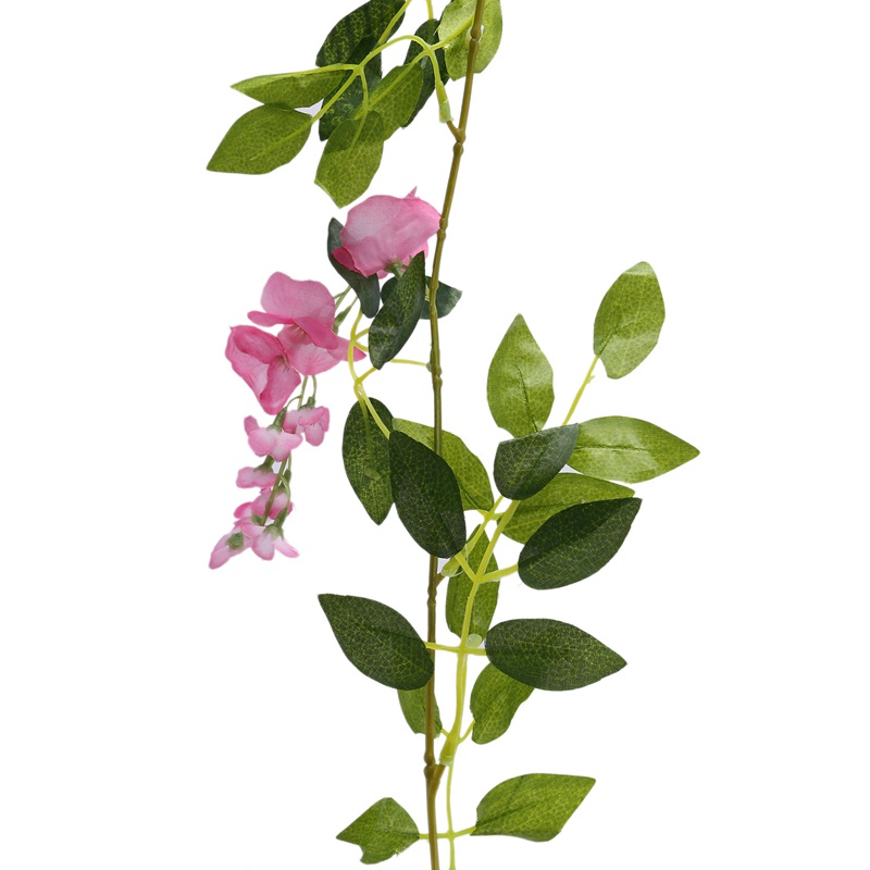 2 cái 7Ft Cái Cây Tử Đằng Nhân Tạo ; Hoa Vòng Hoa Tử Đằng Vine Mây Treo Hoa Cho Lễ Ngoài Trời