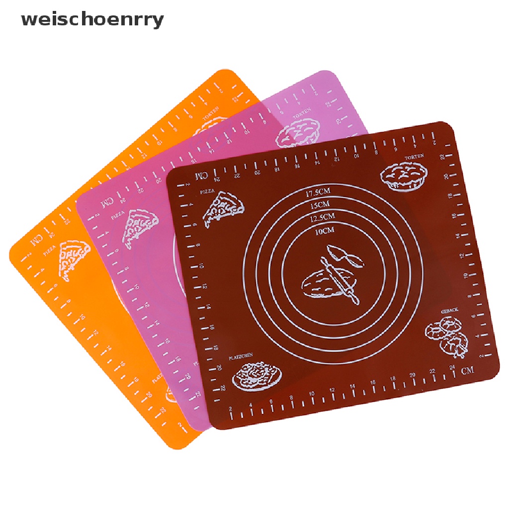 Thảm Silicone Chống Dính Dùng Lăn Bột Làm Bánh