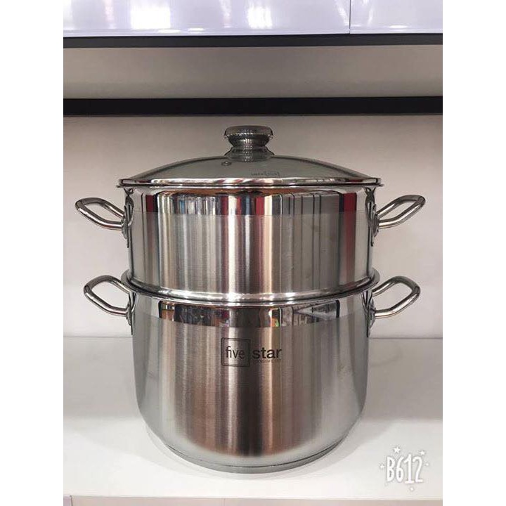 Bộ Nồi Xửng Hấp Inox Fivestar