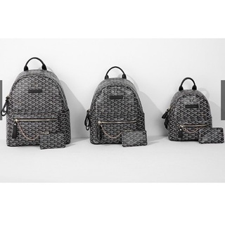 [Chính hãng] Balo Edmond Maison Monogram đen trắng