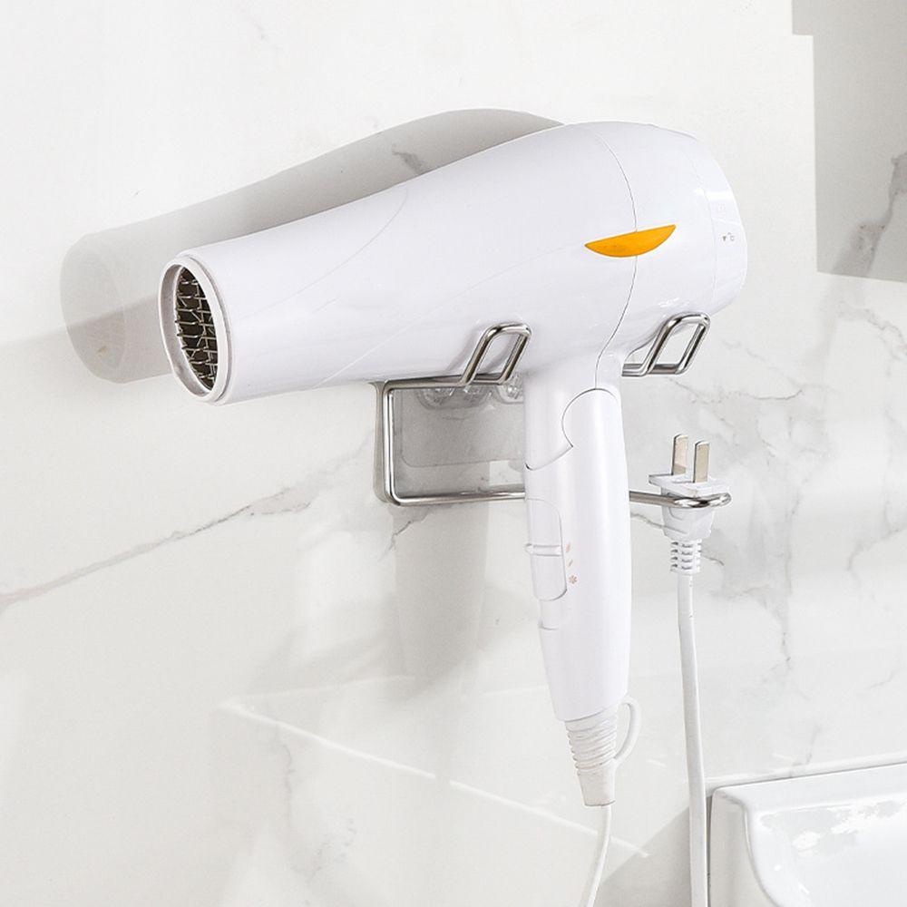 Giá Đỡ Máy Sấy Tóc Gắn Tường Chịu Lực Mạnh Chống Nước Chống Ẩm Không Đục Lỗ Cho Nhà Tắm