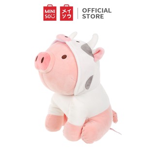 Lợn ngồi đội mũ Miniso