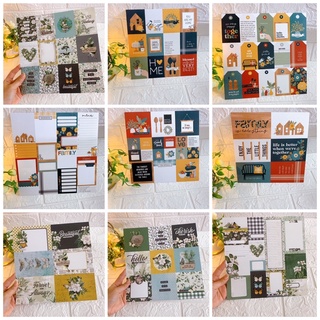 Tag/card lẻ mới nhất dùng trang trí thiệp, love box, scrapbook