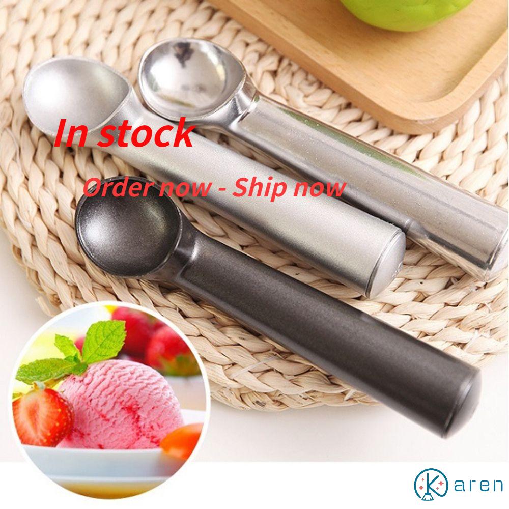 Muỗng Múc Kem Trái Cây Bằng Nhôm Chống Dính Chống Đông Nhiều Màu