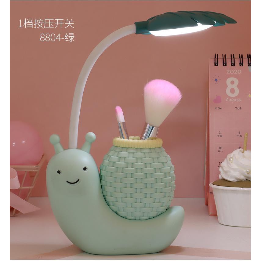Đèn Học Để Bàn - Đèn Bàn Led Bảo Vệ Mắt, Tích Điện - Hình Động Vật Dễ Thương