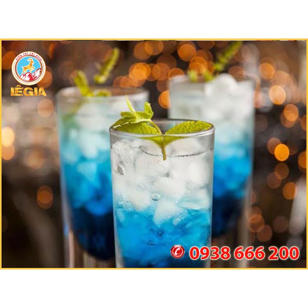 SIRO TEISSEIRE VỎ CAM XANH - TEISSEIRE LE BLUE SYRUP