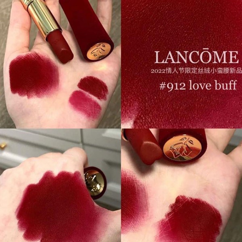 Son Lancome L'absolu Rouge Drama Matte 912 Love Bluff bản limited