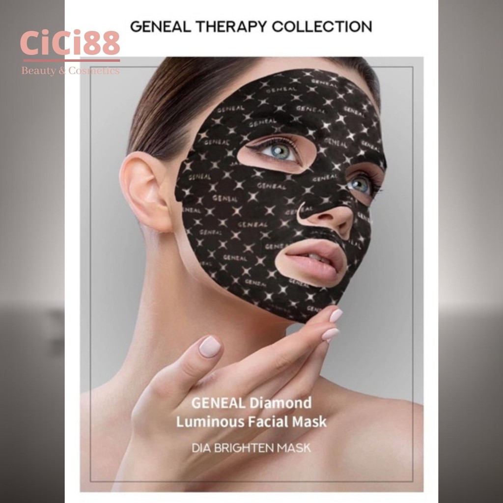 Mặt Nạ Dưỡng Da Geneal Dia Brighten Hàn Quốc tinh chất trứng cá Tầm căng bóng da CiCi88 | BigBuy360 - bigbuy360.vn