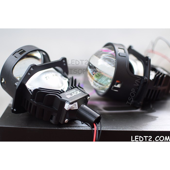 [LEDT2 ISOP] Đèn Bi - LED Nvel Titan Black [Bảo hành 2 năm] [Số lượng: 1 cái]