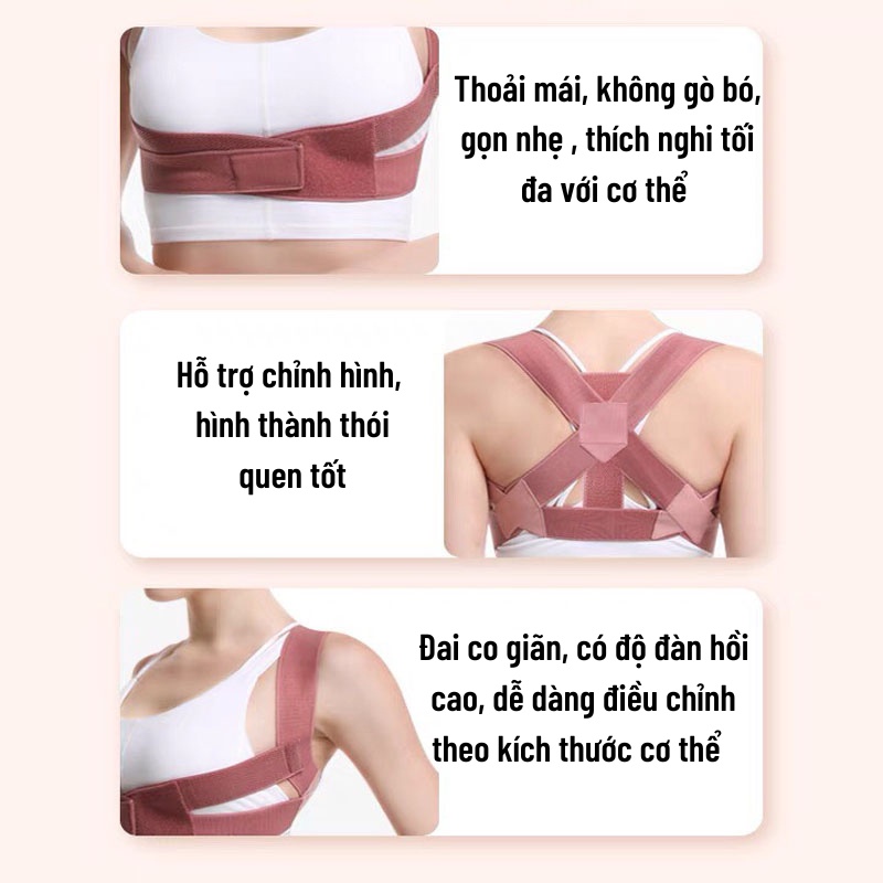 Đai Chống Gù Lưng Hỗ Trợ Chỉnh Hình Phù Hợp Dân Văn Phòng Titan.st