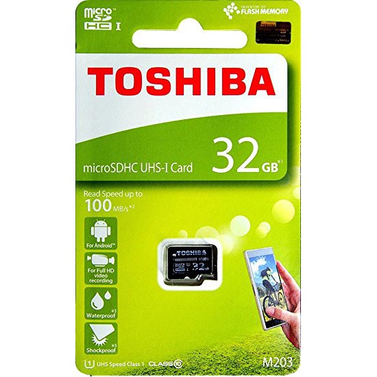 [Mã ELFLASH5 giảm 20K đơn 50K] Thẻ nhớ Toshiba 16Gb class 10