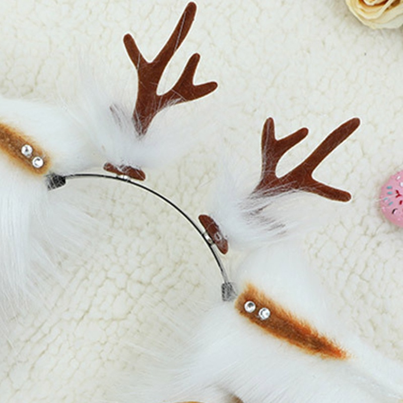 Cài Tóc Hình Tai Nai Hoạt Hình Bằng Vải Lông Dành Cho Bé Gái