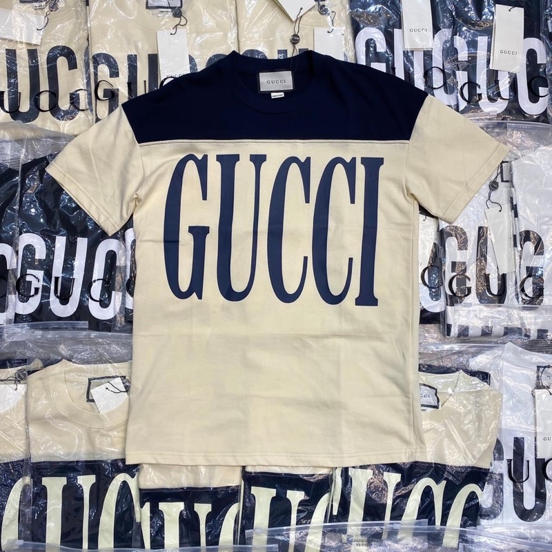 💥HOT✨áo phông nam nữ gu xì phối màu siêu chất____3990