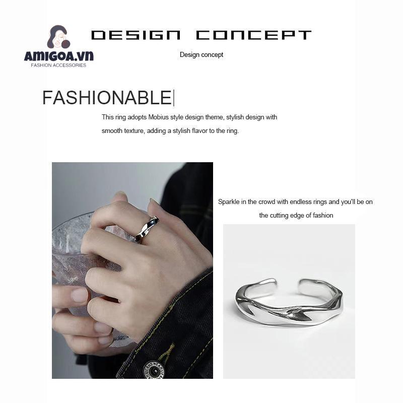✨✨ Nhẫn Thời Trang Cao Cấp Sang Trọng Quý Phái Cho Nam Và Nữ