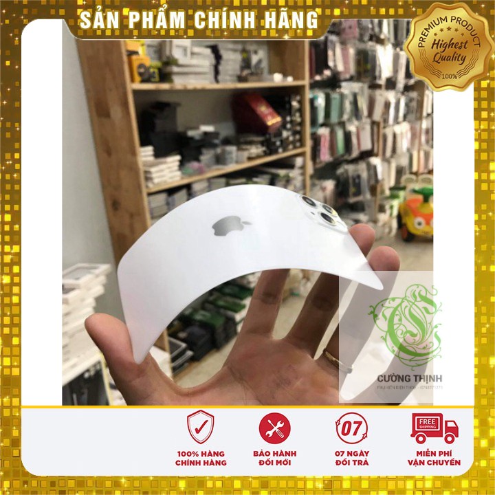 Dán Độ Giả Full nhám mặt sau 3 camera có Flash từ X / Xs / Xs Max lên 11 Pro /11 Pro Ma