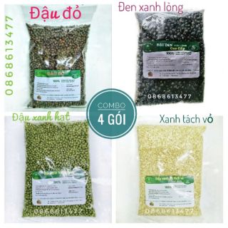 Combo 4 gói đậu 500g