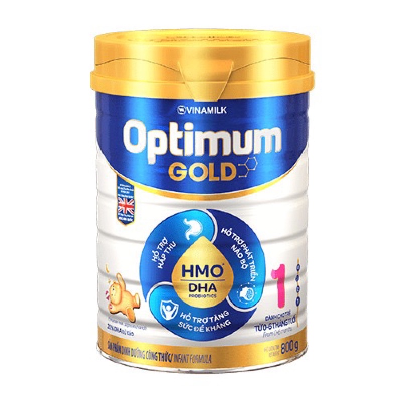 [DATE MỚI NHẤT] Sữa bột Optimum Gold số 1+2 (lon 800gr)