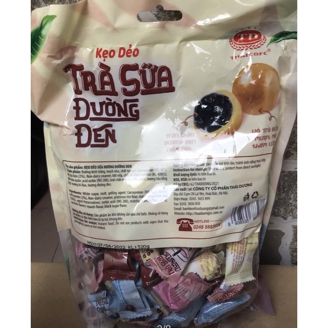 BỊCH KẸO DẺO TRÀ SỮA TRÂN CHÂU