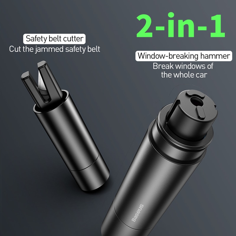 Búa BASEUS mini cắt kính an toàn cho xe hơi
