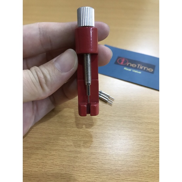 Dụng cụ cắt mắt dây đồng hồ, tháo chốt ,Chất Liệu Kim Loại Siêu cứng tặng kèm 03 đầu đục