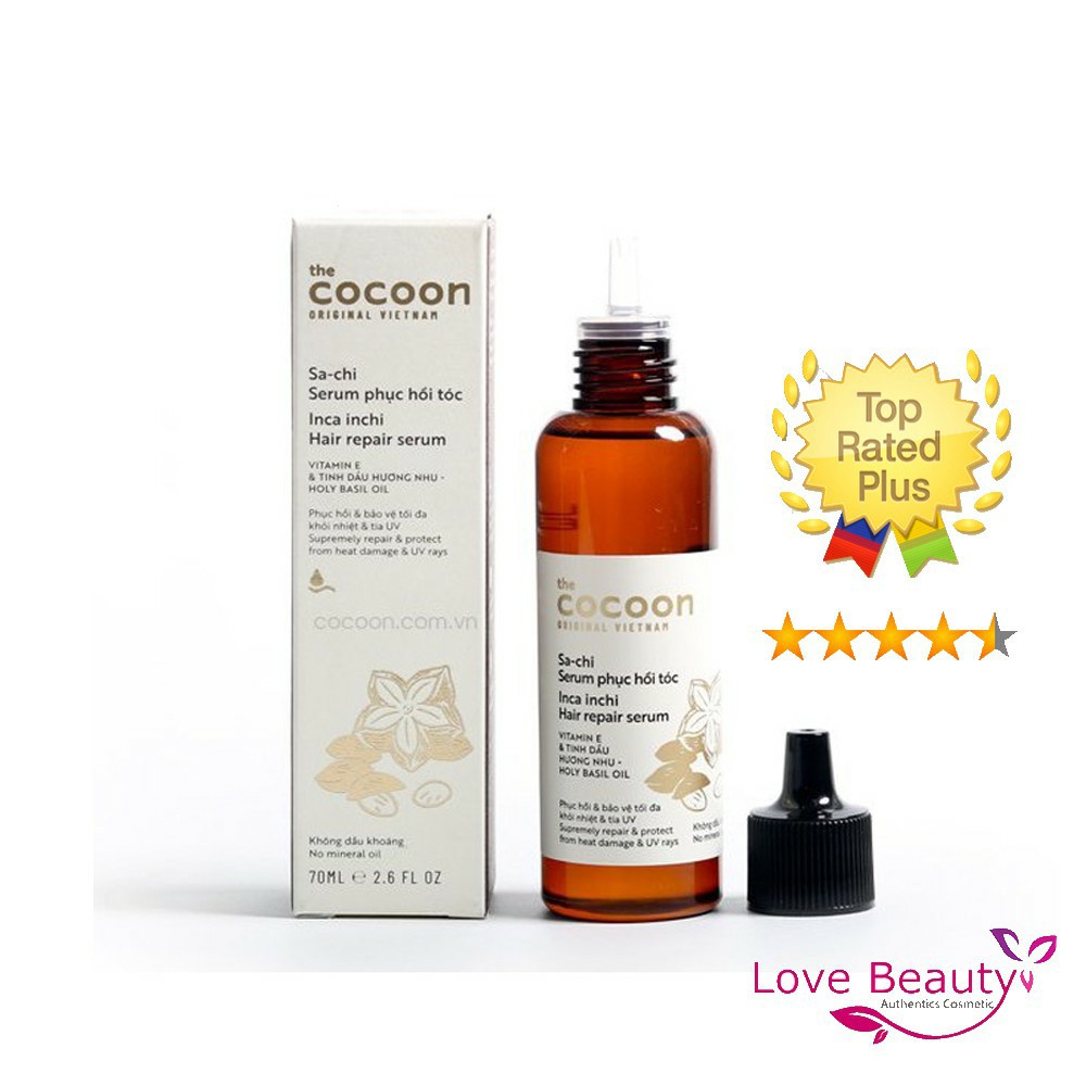 Serum Sa-chi Phục Hồi Tóc Cocoon 70ml