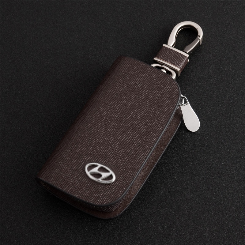 Bao Da Đựng Chìa Khóa Thông Minh Cho Xe Hyundai i20 i30 ix35 Creta Elantra Accent