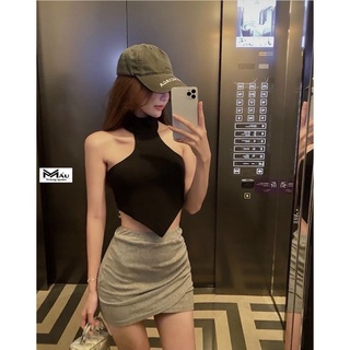 Áo tăm cổ yếm tam giác