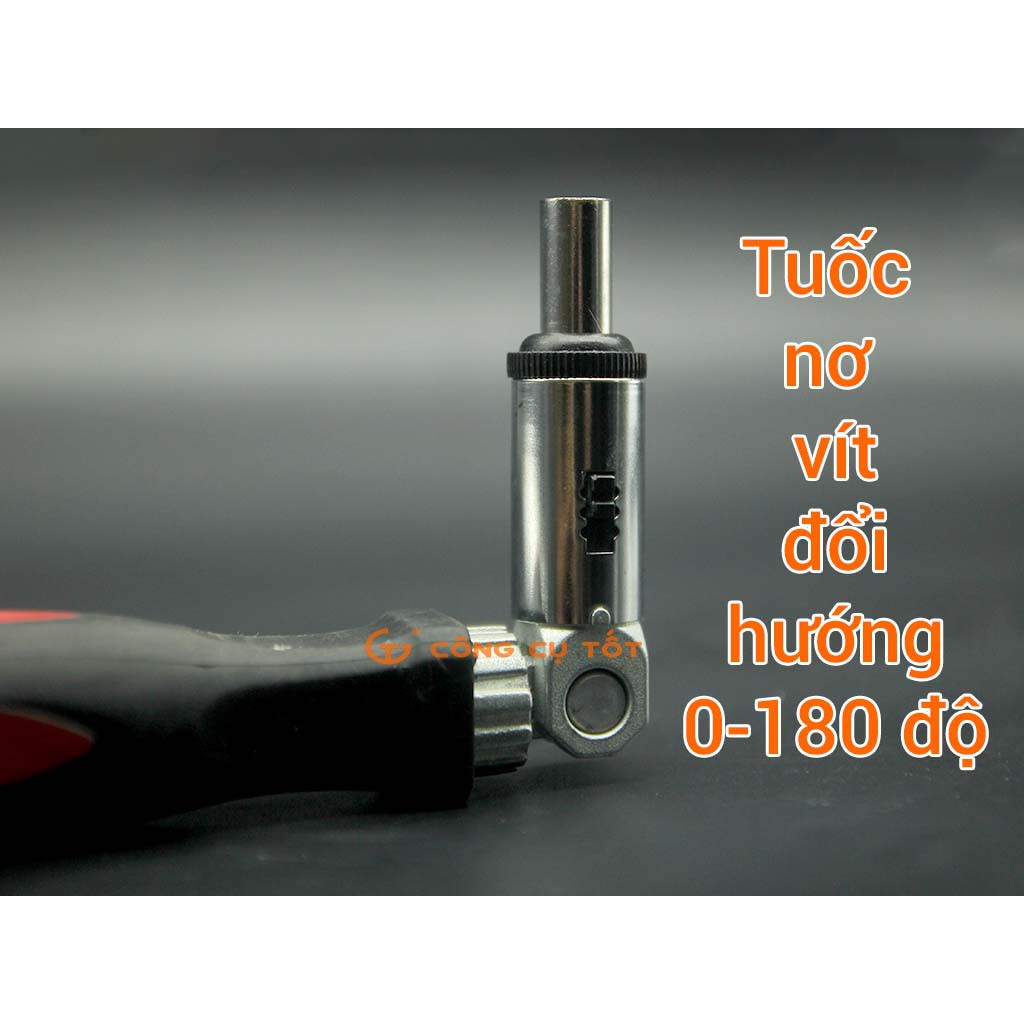 Tô vít đổi hướng, xoay chiều 180 độ đa năng