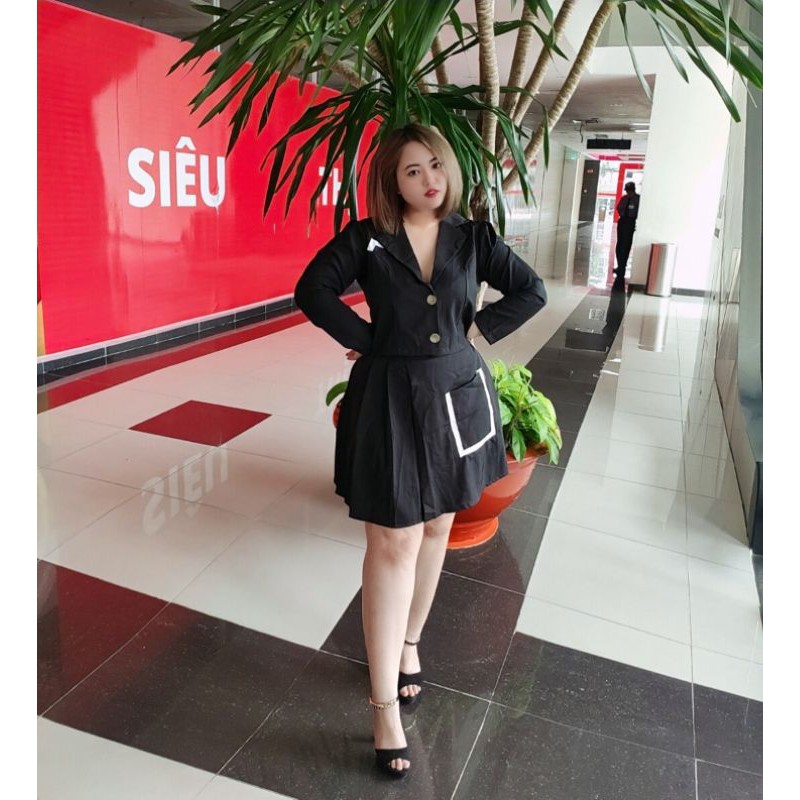 Váy Bigsize, Set Túi Viền S238  60-100 Kg A | BigBuy360 - bigbuy360.vn