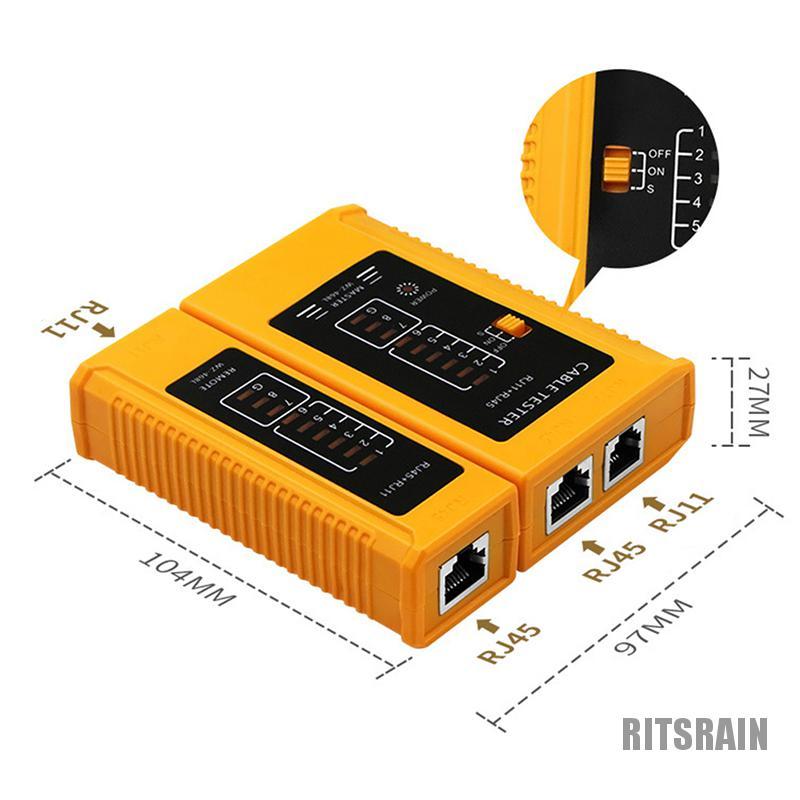 Thiết Bị Kiểm Tra Dây Cáp Mạng Lan Rj45 Rj11 | BigBuy360 - bigbuy360.vn