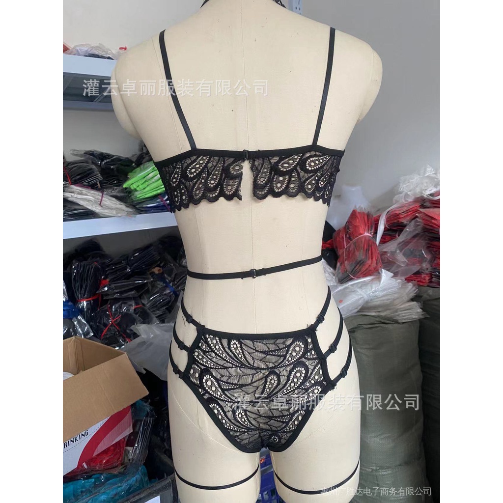 Set Đồ Lót Ren Plus Size Quyến Rũ Cho Nữ