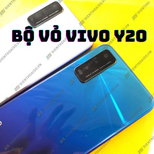 Bộ vỏ Vivo Y20 (có chụp kính camera)