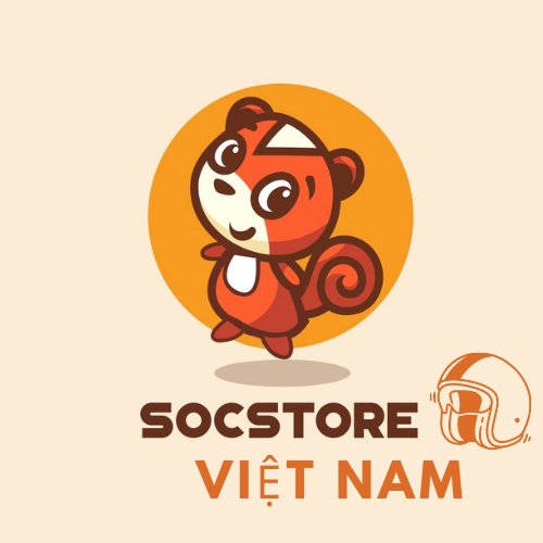 Sticker nhiều chủ đề Sóc Store chống nước, dán trang trí mũ bảo hiểm, laptop, điện thoại