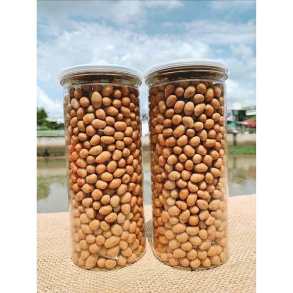 Đậu Phộng Da Cá Nước Cốt Dừa , Đậu Phộng Tỏi ỚT Loại hủ 450GR-[FREE SHIP] TỪ ĐƠN 50K, [Loại Đặc Biệt] Hàng ngon nhà làm