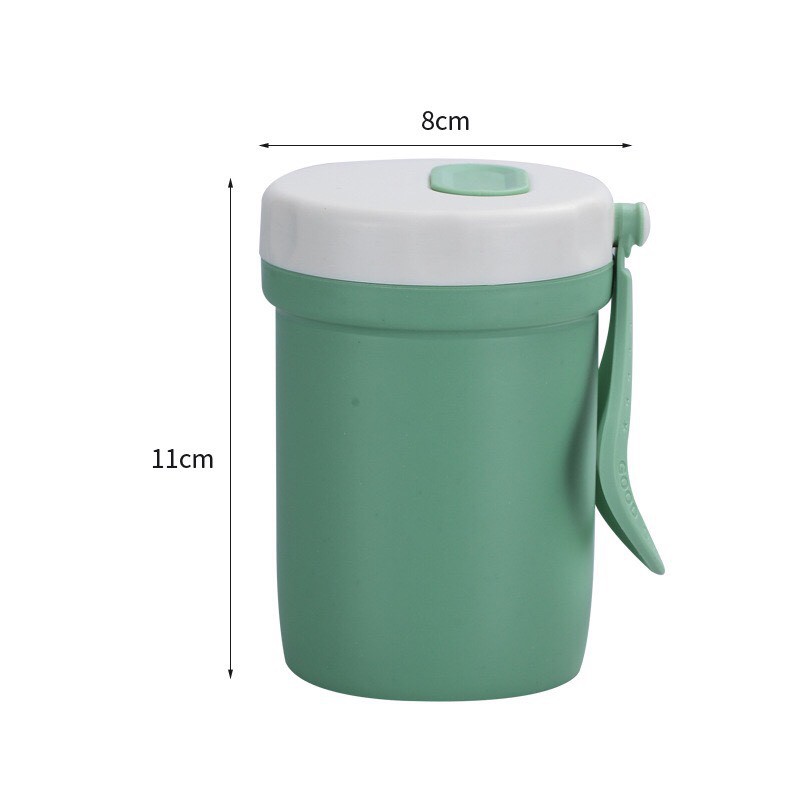 Cốc Giữ Nhiệt Đựng Canh Chống Tràn Candy Cup 300ml Cao Cấp