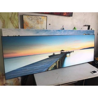 <ƯU ĐÃI>·Tranh treo tường Hiện Đạị KT 50 X 120 CM +ẢNH THẬT