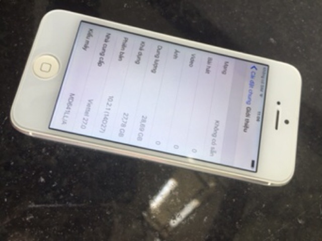 Điện thoại iphone 5 silver 32gb quốc tế like new chính hãng | BigBuy360 - bigbuy360.vn