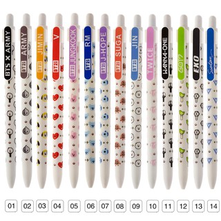 Bút hình các thành viên nhóm nhạc KPOP BTS , wannaone , bt21