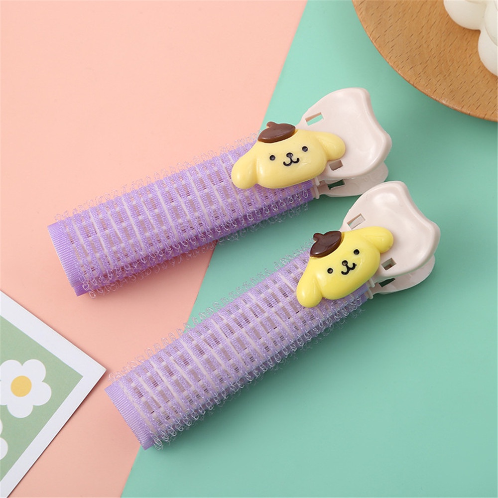 SANRIO Bộ 2 Dụng Cụ Tạo Kiểu Tóc Không Đường May kẹp cố định mái