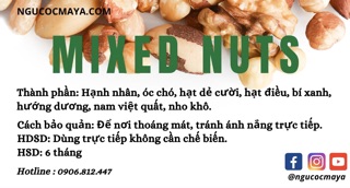 Mixed Nuts 8 Loại Hạt Dinh Dưỡng ( Hạt hỗn hợp)