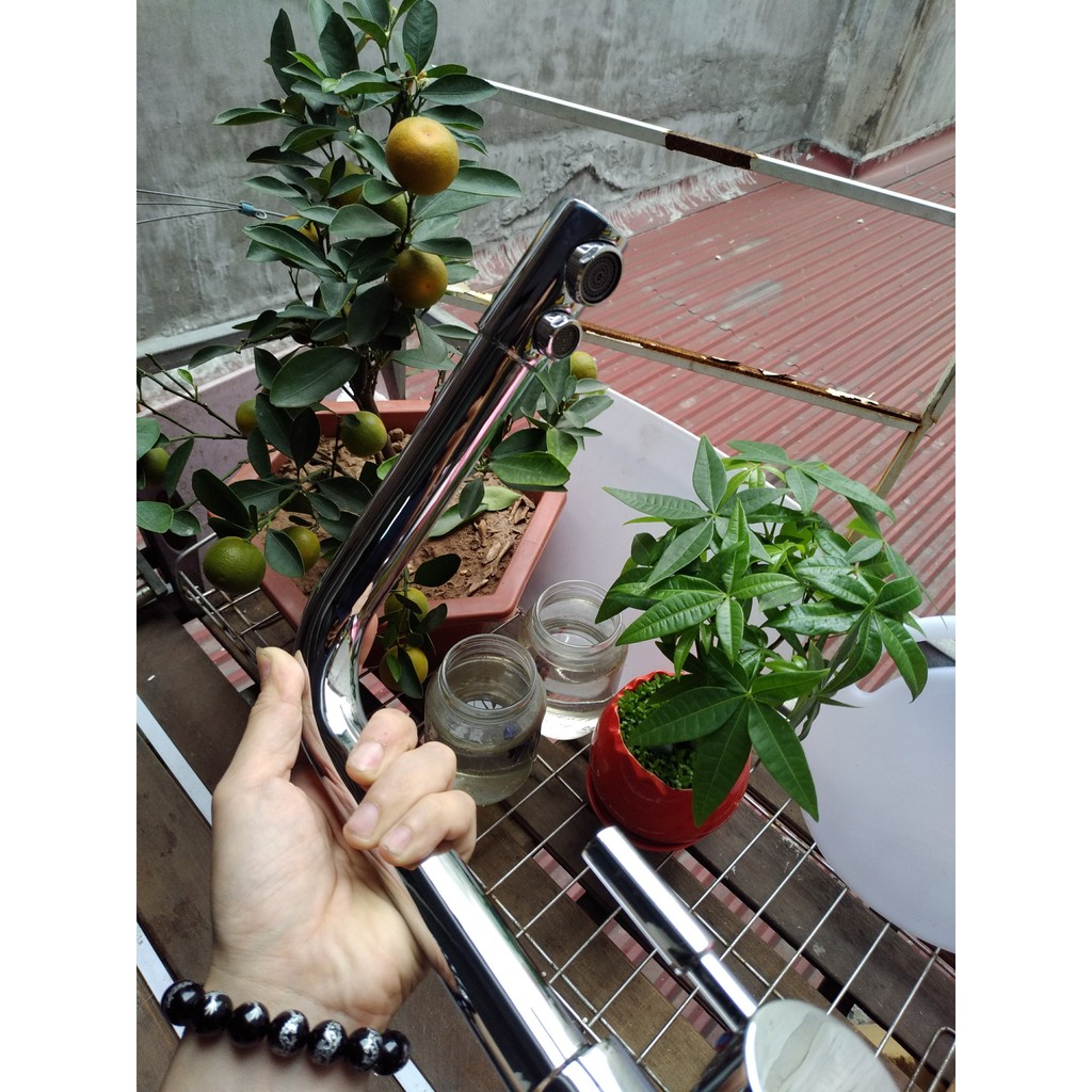 Vòi rửa bát 3 đường nước
