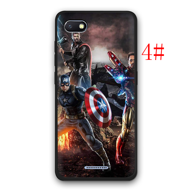 Ốp Lưng Silicone Mềm In Hình Iron Man Cho Xiaomi Mi 6 / 8 / 9 / Se / 10 Lite / Pro / W118