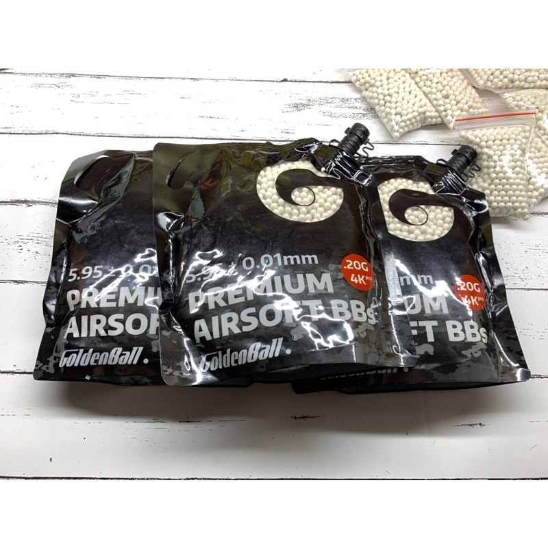 Bi trắng 6mm 0.20g cao cấp, đẹp, mịn và bền