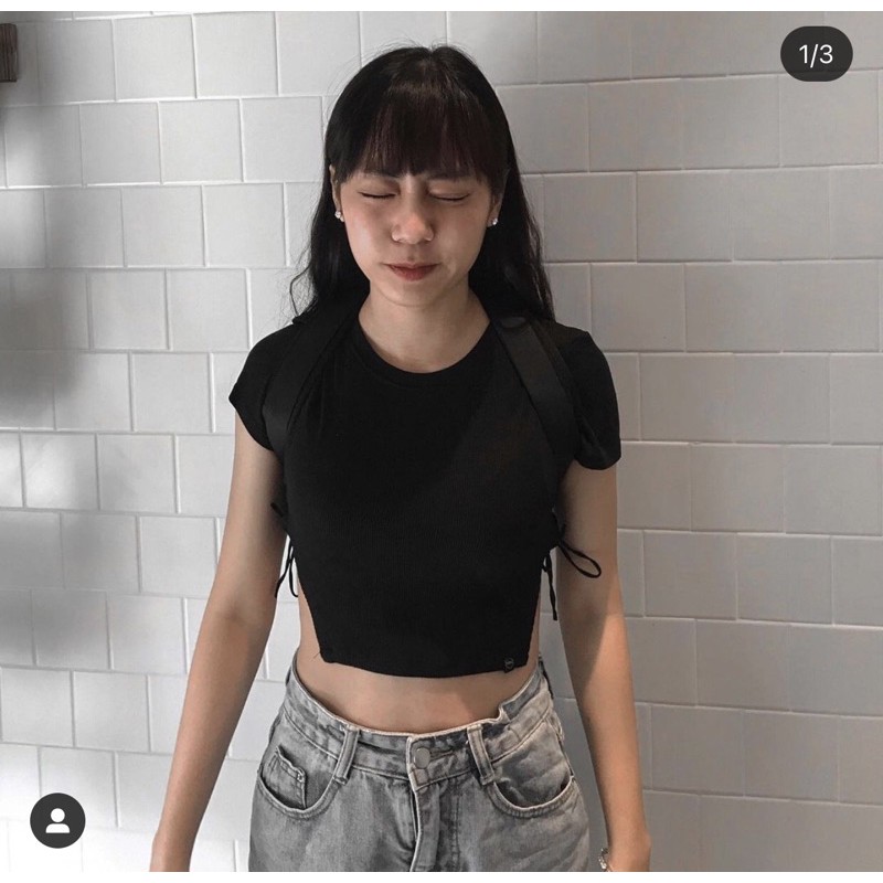 SP000932 Áo Alexis Top- Tiệm Mềm Croptop