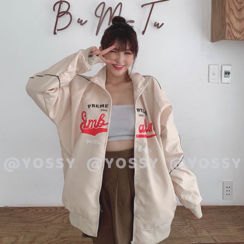 Áo Khoác SIMBALION JACKET Dù Nam Nữ Form Rộng Unisex Phong Cách Ulzzang - YOSSY