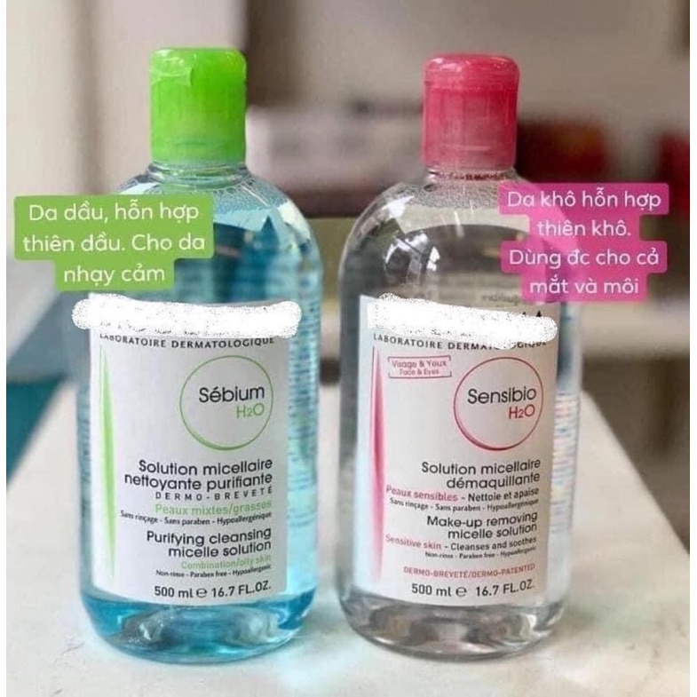 🌱 Nước tẩy trang Bio d e rma hồng Crea line H 2 Ô nhẹ nhàng làm sạch và loại bỏ lớp make-up | BigBuy360 - bigbuy360.vn