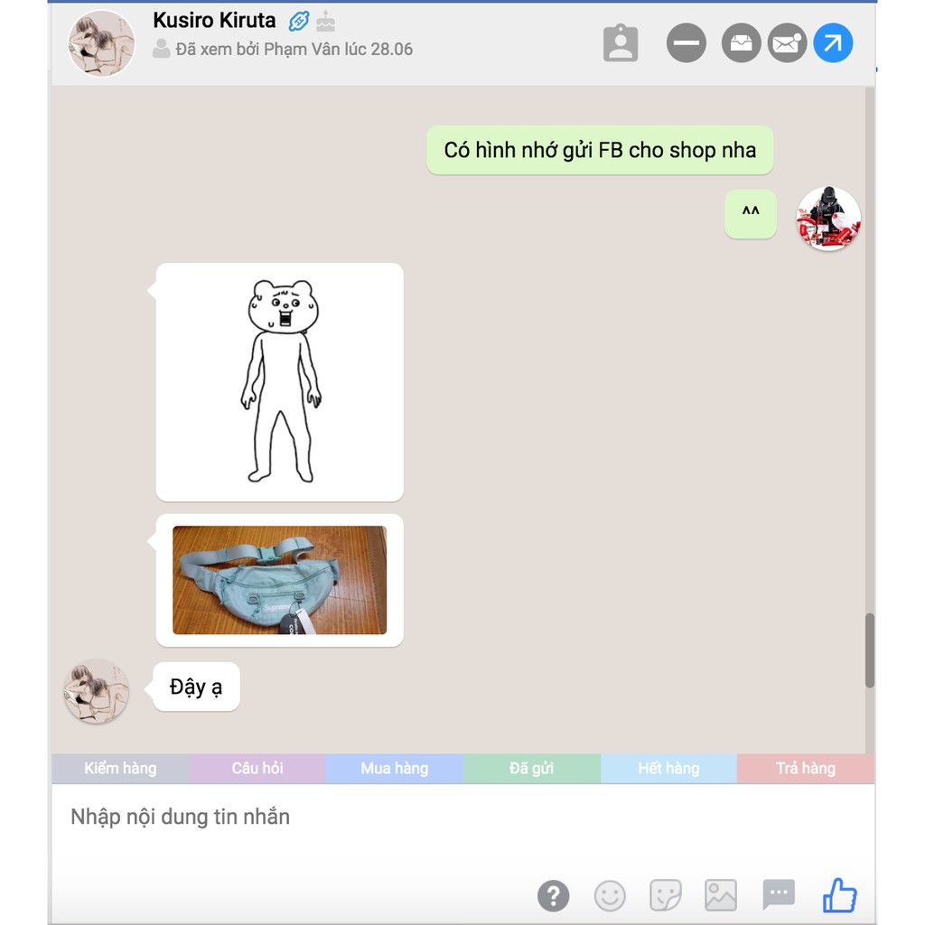 [🎁Ảnh Thật] Túi Bao Tử Đeo Chéo Nam Nữ Supreme Bag SS19 | BigBuy360 - bigbuy360.vn